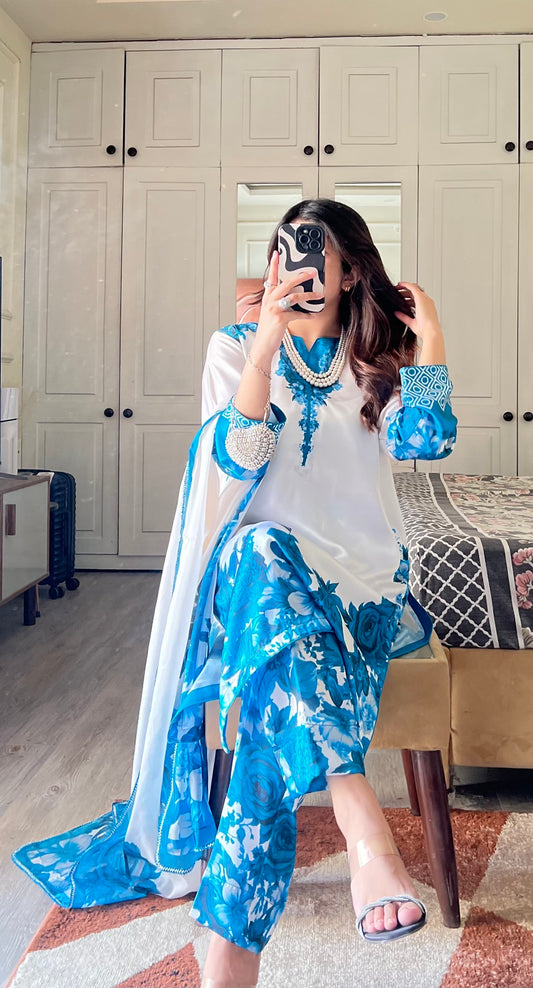 AL CHINA SILK ZINC (UNSTICHED)