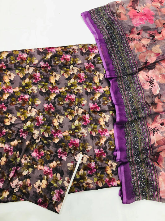 BAROQUE E PRINTED LAWN - SR FABRICS