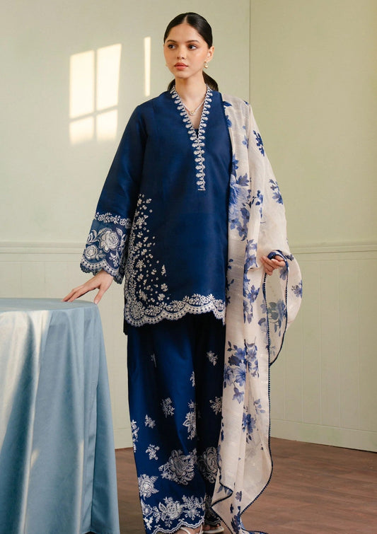 COCO ZINC DHANAK WITH PRINTED SHAWL