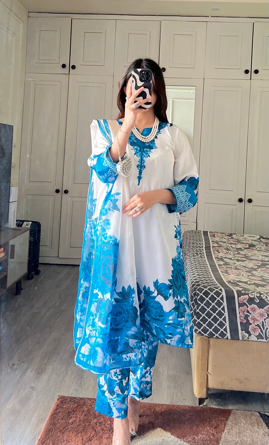 AL CHINA SILK ZINC (UNSTICHED)