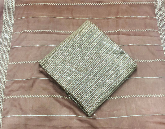 SHAFOON NECKLACE PEACH DRESS