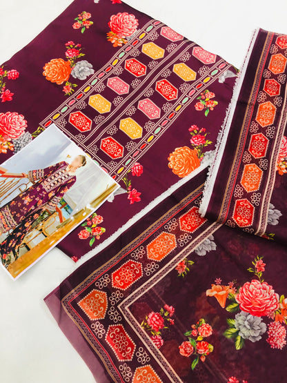 ANEELA FALSA PRINTED SILK (WITHOUT PATCHES)