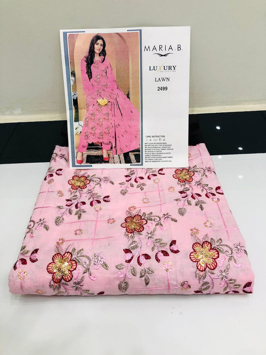 BAREEZE BABY PINK MULTI SEQUENCE