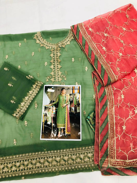 AJ G - PINK SHAFOON - SR FABRICS