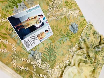 BAROQUE EMBROIDERED LAWN - SR FABRICS