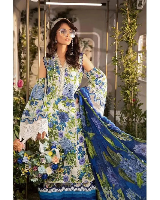 MARIA B BLUE - SR FABRICS