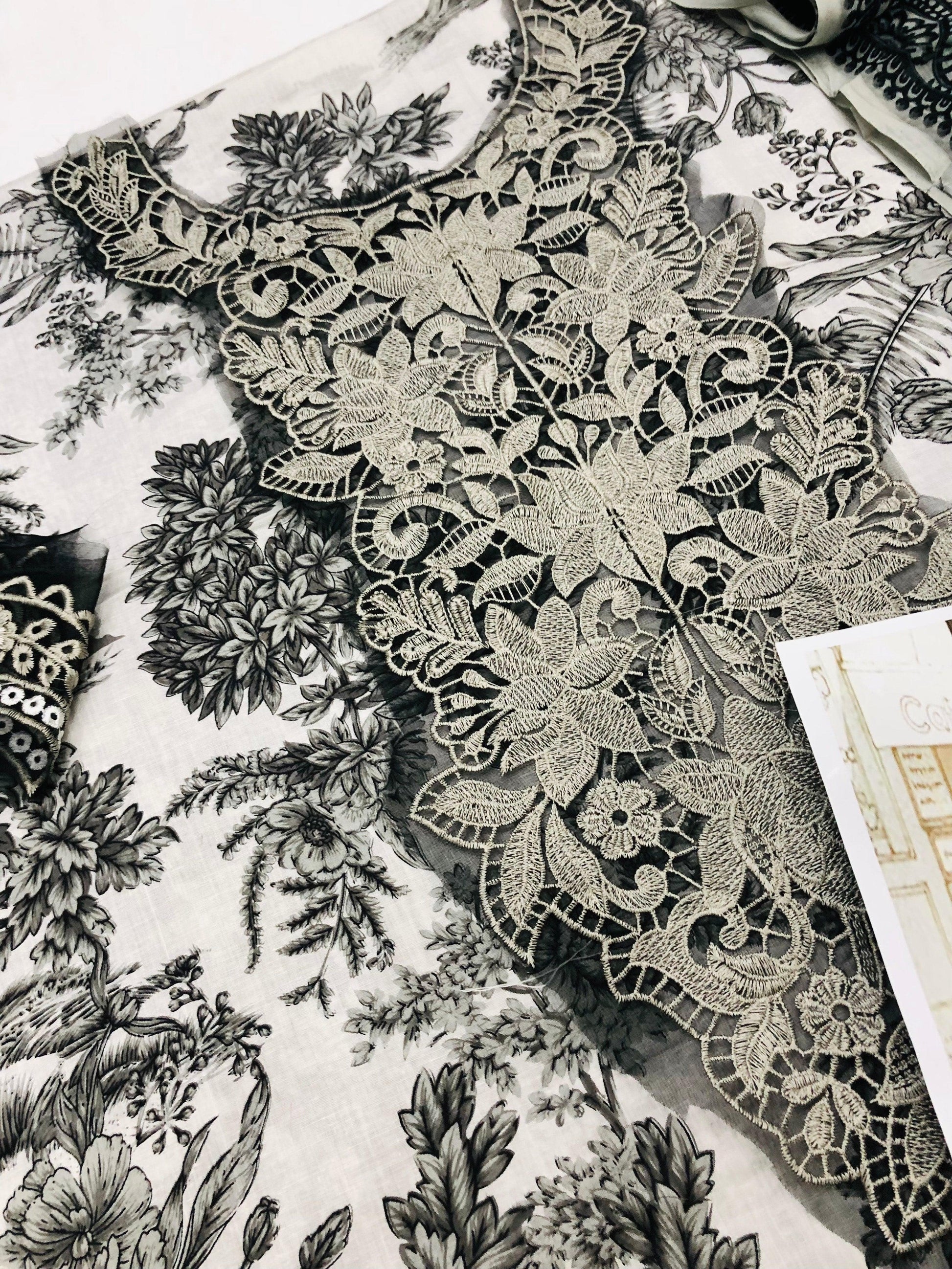 MB WHITE TREES LAWN - SR FABRICS
